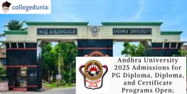 Andhra University 2025 Admissions for PG Diploma Diploma  and Certificate Programs Open